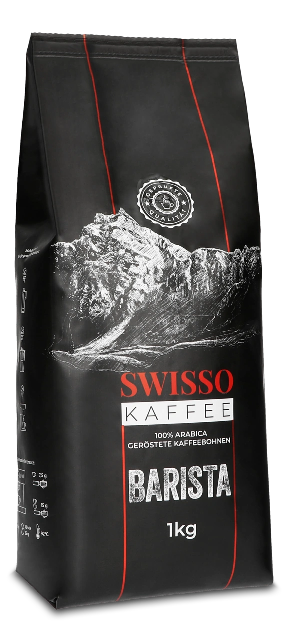 Swisso Barista 100% Arabica bean coffee 1000g