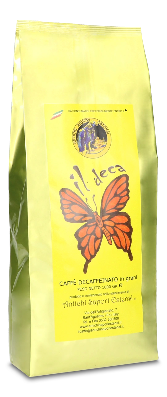 Kawa ziarnista bezkofeinowa Antichi DECAFFEINATO 1000g