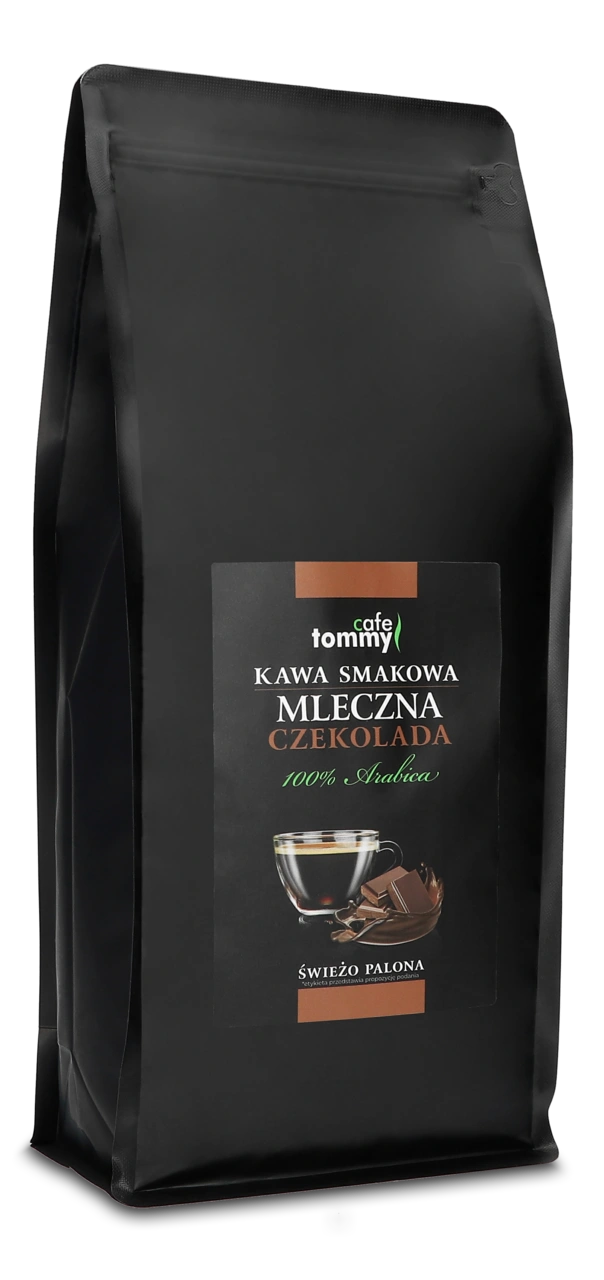 Kawa ziarnista smakowa Tommy Cafe Czekolada Mleczna 1000g