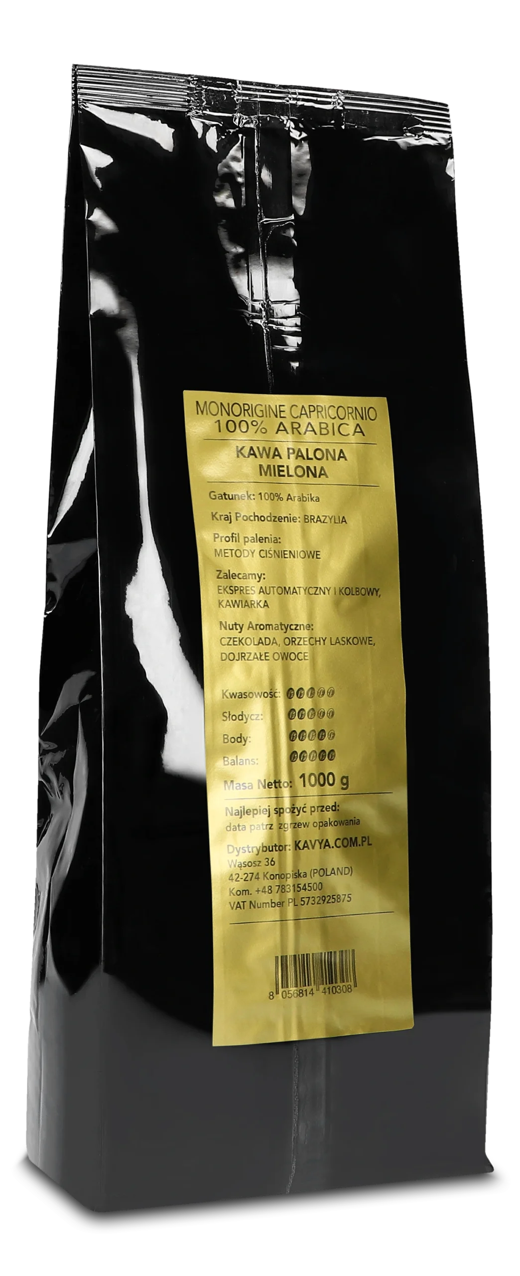 włoska kawa mielona antichi sapori estensi capricornio kavotti