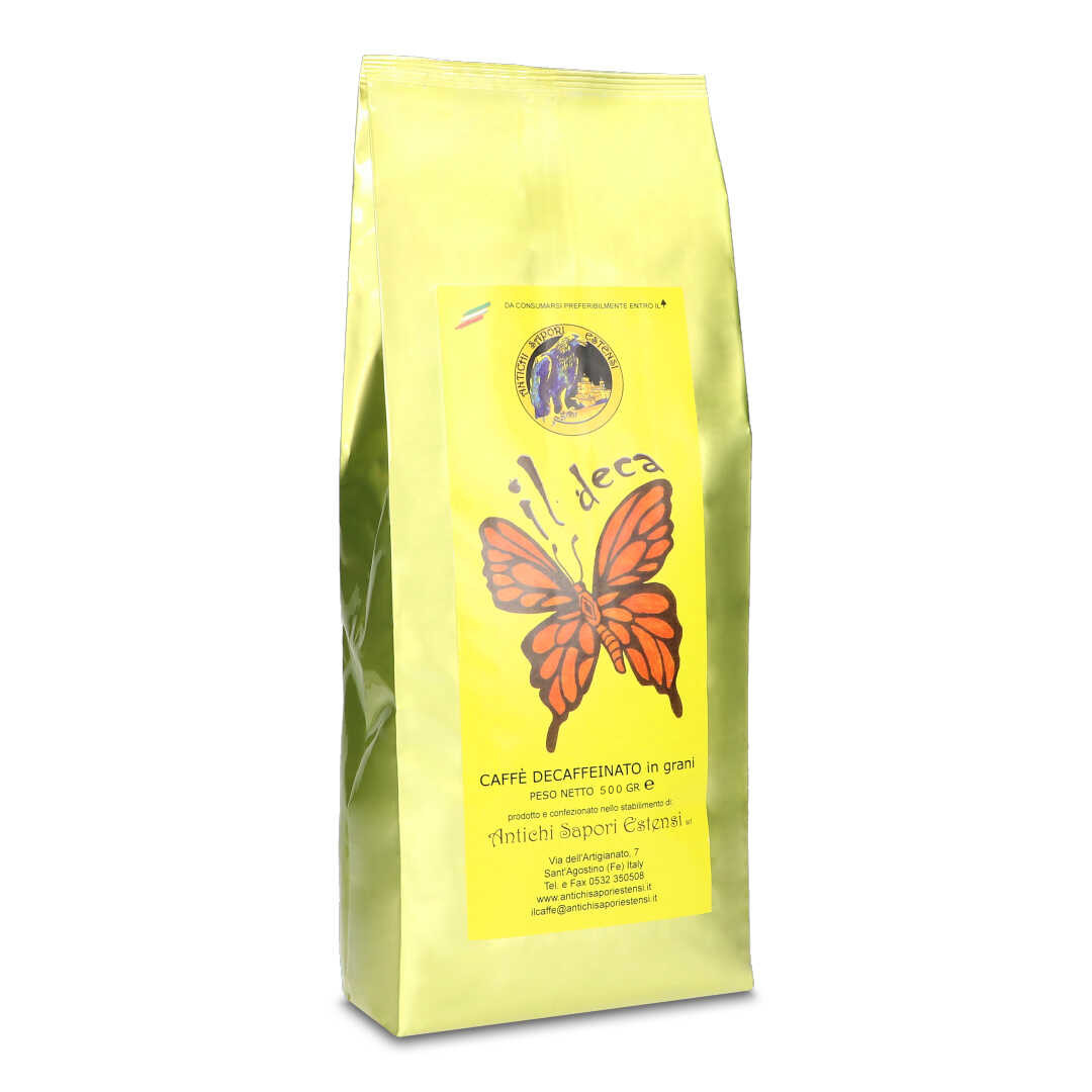 Kawa ziarnista bezkofeinowa Antichi DECAFFEINATO 500g
