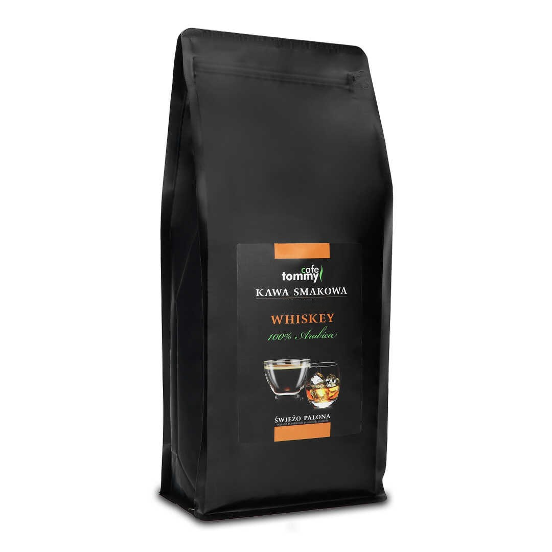 Kawa ziarnista smakowa Tommy Cafe Whisky 1000g