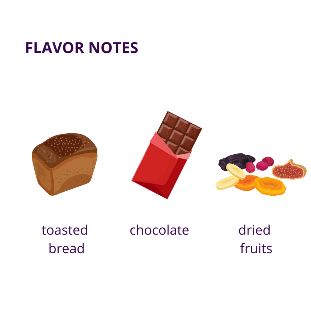 nuty smakowe opiekane pieczywo czekolada suszone owoce antichi sapori estensi kavotti