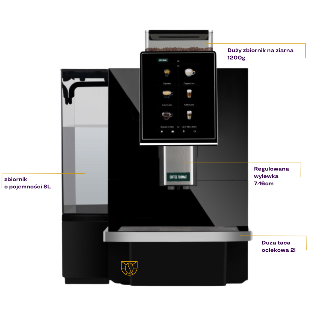 ekspres do kawy coffee format atlas w2l automatyczny do kawiarni biura bistro restauracji kavotti