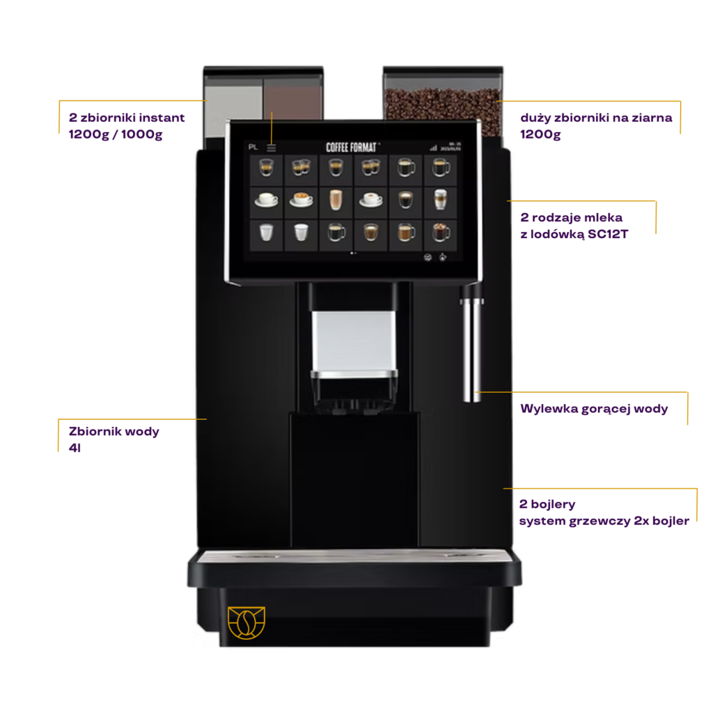 ekspres do kawy coffee format zone automatyczny do hotelu restauracji horeca instant kavotti