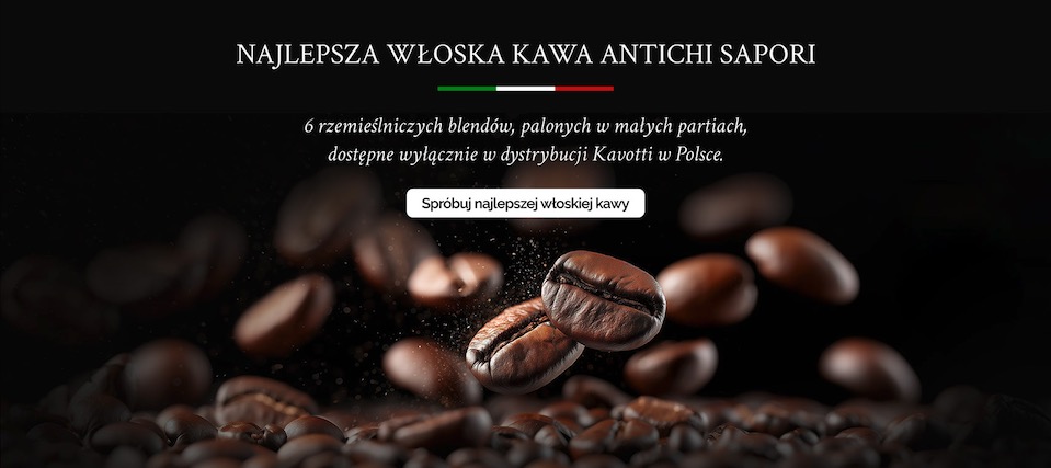 Kawa Firenze i&nbsp;Venezia od&nbsp;Antichi – Kavotti: Kwintesencja Mocnego Włoskiego Espresso i&nbsp;Gęstej Cremy